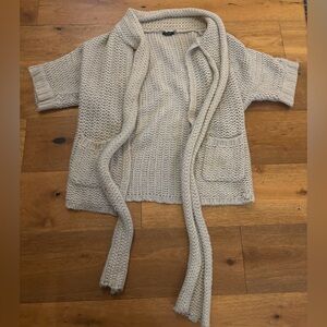Vertigo Paris Cream Knit Cardigan